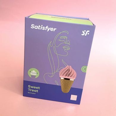 Клиторальный стимулятор Satisfyer Lay-On Sweet Treat розовый - фото