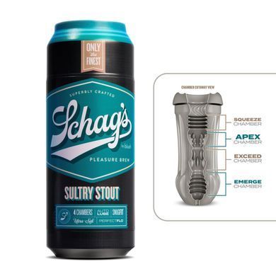 Вакуумний мастурбатор Blush Schag&rsquo;s Sultry Stout - фото