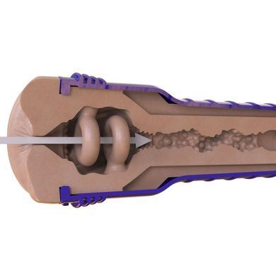 Мастурбатор анальний Fleshlight Boost Blast Female Light Medium Flesh - фото