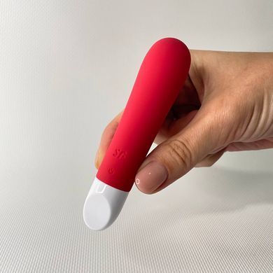 Satisfyer Ultra Power Bullet 1 Red вибропуля на аккумуляторе - фото