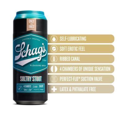 Вакуумний мастурбатор Blush Schag&rsquo;s Sultry Stout - фото