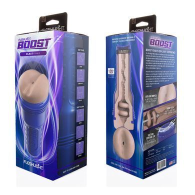 Мастурбатор анальний Fleshlight Boost Blast Female Light Medium Flesh - фото