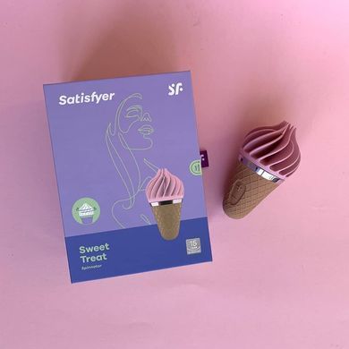 Клиторальный стимулятор Satisfyer Lay-On Sweet Treat розовый - фото