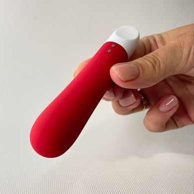 Satisfyer Ultra Power Bullet 1 Red вибропуля на аккумуляторе - фото