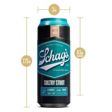 Вакуумний мастурбатор Blush Schag&rsquo;s Sultry Stout - фото