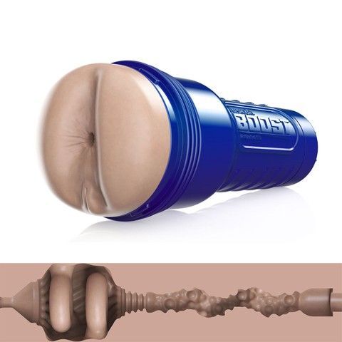 Мастурбатор анальный Fleshlight Boost Blast Female Light Medium Flesh - фото