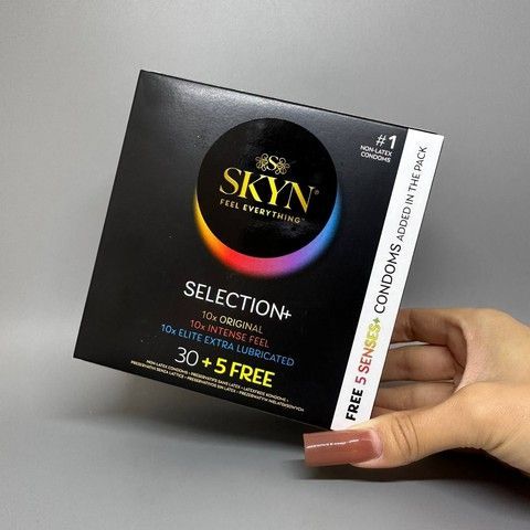 Набір безластексних презервативів SKYN Selection (35 шт.) - фото