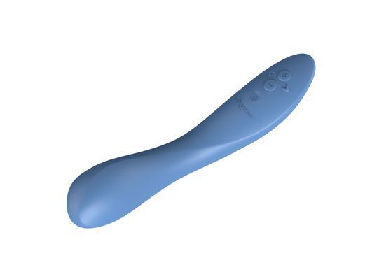 Смарт-вибромассажер для точки G We-Vibe Rave 2 Blue - фото
