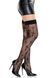Чулки Leg Avenue Worship Me Cross Net Thigh Highs One Size - фото товара