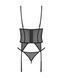 Корсет з трусиками Obsessive Euridia corset & tanga XS/S