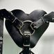 Трусики Сердце для страпона Feral Feelings Hearts Strap-on Belt Black - фото товара