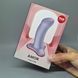Анальний фалоімітатор Fun Factory Amor Purple (14,6 см) бузковий - фото товару