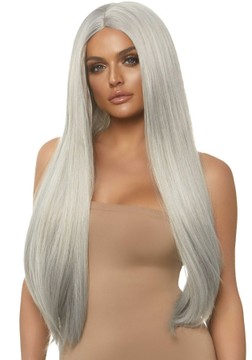 Перука Leg Avenue 33″ Long straight center part wig Grey