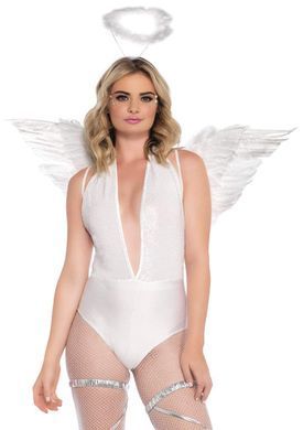 Крила янгола Leg Avenue Marabou Feather Angel Wings White