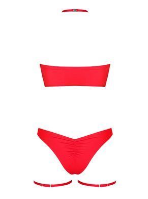 Новогодний эротический костюм Obsessive Kissmas Set S/M