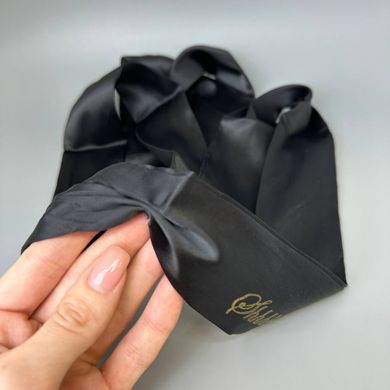 Пов'язка з сатину Bijoux Indiscrets Shhh Blindfold (пом'ята упаковка) - фото