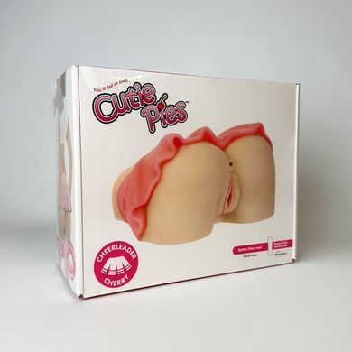 Мастурбатор напівторс CutiePies Cheerleader Cherry Vagina & Ass Masturbator анус та вагіна - фото