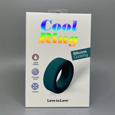 Ерекційне кільце Love To Love COOL RING TEAL ME - фото