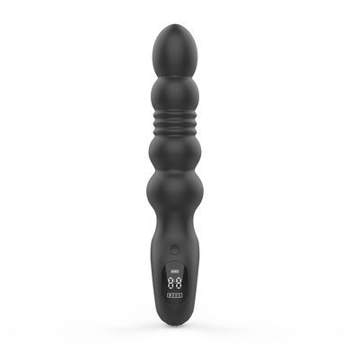 Анальний вібратор з пульсацією Loviss Thor Thrusting Anal Plug