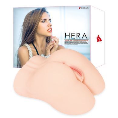 Мастурбатор напівторс вагіна та анус Kokos Hera Hip Real - фото