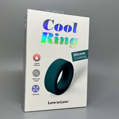 Эрекционное кольцо Love To Love COOL RING TEAL ME - фото