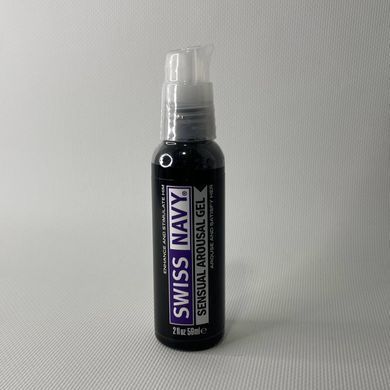 Возбуждающий гибридный лубрикант Swiss Navy Sensual Arousal Gel 59 мл - фото