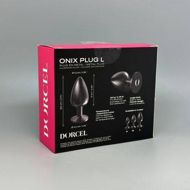 Анальний плаг Dorcel ONIX PLUG L (4,1 см): як правильно вставляти та вводити металеву пробку - фото