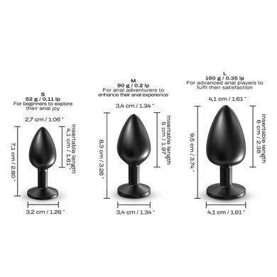Анальний плаг Dorcel ONIX PLUG L (4,1 см): як правильно вставляти та вводити металеву пробку - фото