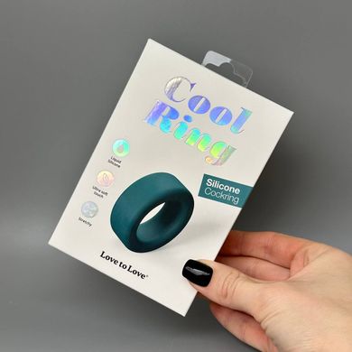 Эрекционное кольцо Love To Love COOL RING TEAL ME - фото