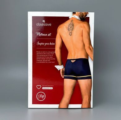 Мужской эротический костюм пилота Obsessive Pilotman set L/XL