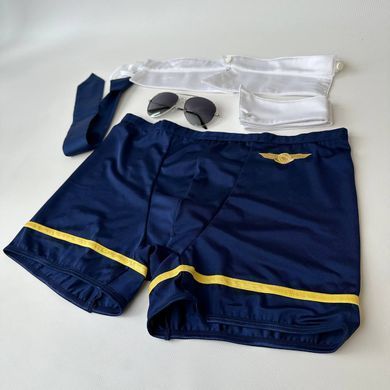 Мужской эротический костюм пилота Obsessive Pilotman set L/XL