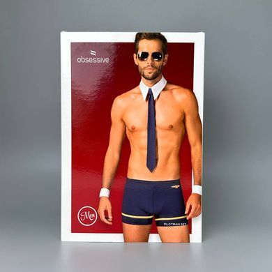 Мужской эротический костюм пилота Obsessive Pilotman set L/XL