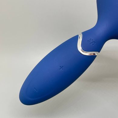 Satisfyer Mini Wand-er Blue - мини-вибромассажер - фото