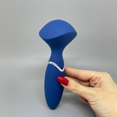 Satisfyer Mini Wand-er Blue - мини-вибромассажер - фото