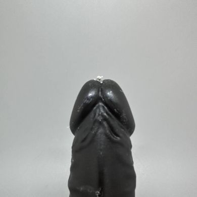 Свічка у формі члена для оригінального подарунка та вечірки Pure Bliss MINI Black чорна