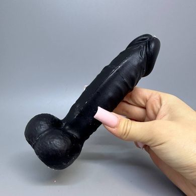 Свічка у формі члена для оригінального подарунка та вечірки Pure Bliss MINI Black чорна