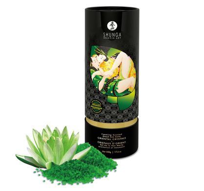 Сіль для ванни з афродизіаком Shunga Oriental квітка лотоса 500 г - фото