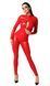Комбінезон Noir Handmade F353 Red powerwetlook overall S