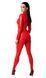 Комбінезон Noir Handmade F353 Red powerwetlook overall S
