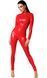Комбінезон Noir Handmade F353 Red powerwetlook overall S