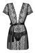 Пеньюар Obsessive Alluria peignoir & thong S/M