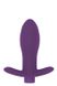 Анальна вібропробка MAI Attraction Toys №87 Purple - 3,5 см - фото товару