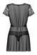 Пеньюар Obsessive Alluria peignoir & thong S/M