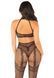 Бодистокинг Leg Avenue Crotchless Bodystocking with Heart OS Black - фото товара