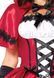 Эротический костюм Leg Avenue Gothic Red Riding Hood L