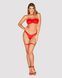Новогодний эротический костюм Obsessive Kissmas Set S/M