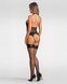 Еротичне боді Obsessive Dominna crotchless teddy S/M