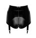 Шорты женские Noir Handmade F325 Glam suspender wetlook and vinyl shorts S