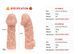 Насадка на пеніс з отвором для мошонки Kokos Cock Sleeve CS 006-L - фото товару