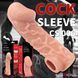 Насадка на пеніс з отвором для мошонки Kokos Cock Sleeve CS 006-L - фото товару